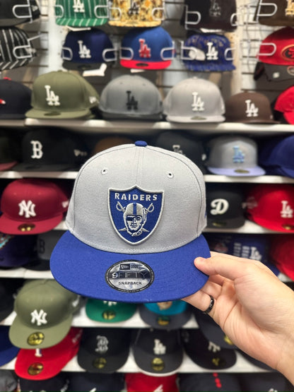 Las Vegas Raiders NFL Two Tone Snapback | New Era 9FIFTY Adjustable Snap | Color Options