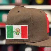 New Era Mexico World Baseball Classics Brown 9FIFTY Adjustable Snapback Hat