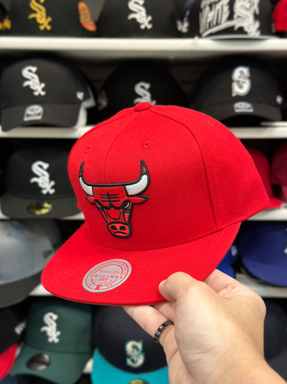 Chicago Bulls NBA Snapback | Mitchell & Ness Original Fit | Red