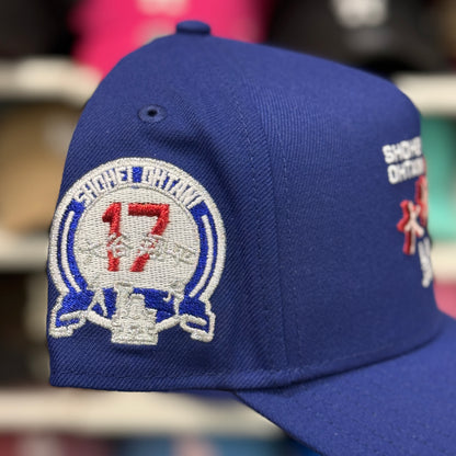 New Era Los Angeles Dodgers 'Anime Ohtani JPN to LA' A-Frame Blue 9FORTY Snapback - Product Image