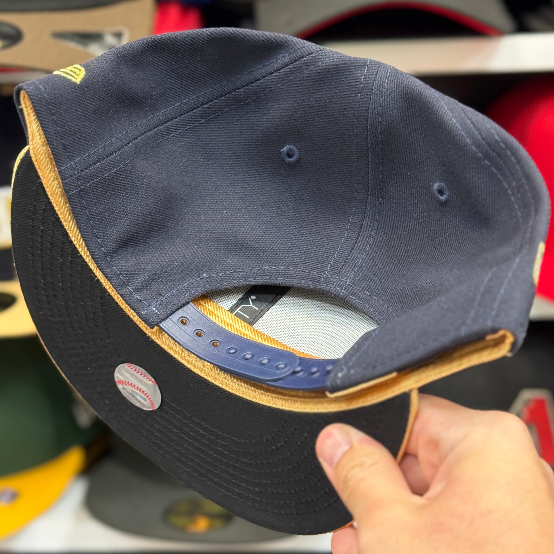 New Era Houston Astros ‘2022 World Series Champions’ Gold 9FIFTY Snapback - Product Image