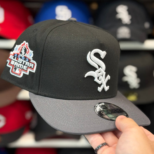 New Era Chicago White Sox '2003 All Star Game' A-Frame 9FIFTY Snapback Black/Grey