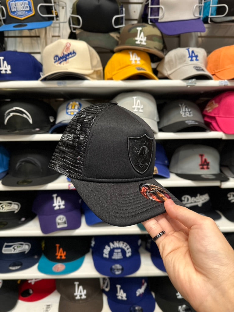 Las Vegas Raiders NFL A-Frame Foam Trucker | New Era 9FORTY Adjustable Snap | Color Options