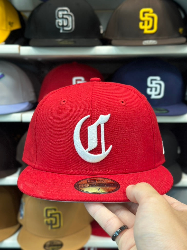 Cincinnati Reds MLB Fitted Cap | New Era 59FIFTY Sized Cap | Red