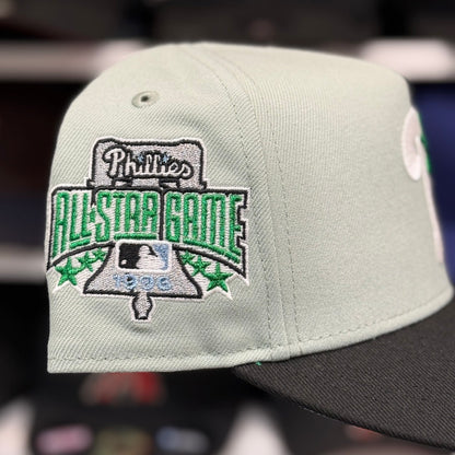 New Era Philadelphia Phillies 'All Star Game' A-Frame Mint/Black 9FIFTY Snapback | Glow in the Dark - Product Image