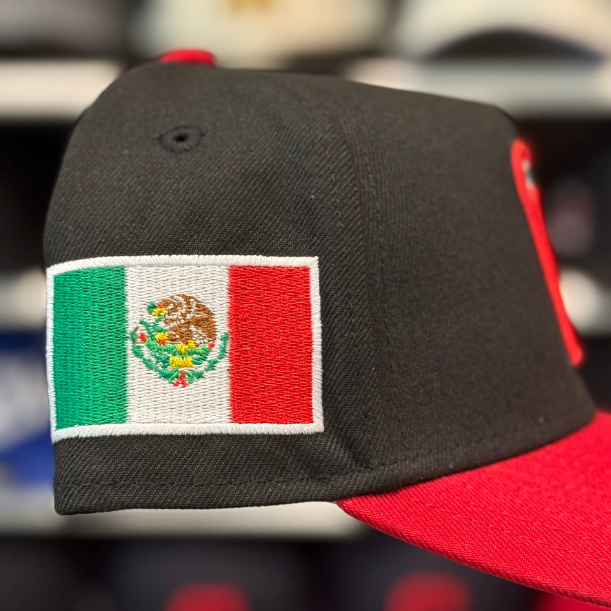 New Era Mexico World Baseball Classics A-Frame Black/Red 9FORTY Snapback