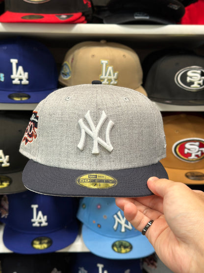 New York Yankees MLB Jackie Robinson | New Era 59FIFTY Fitted Cap | Silver/Navy