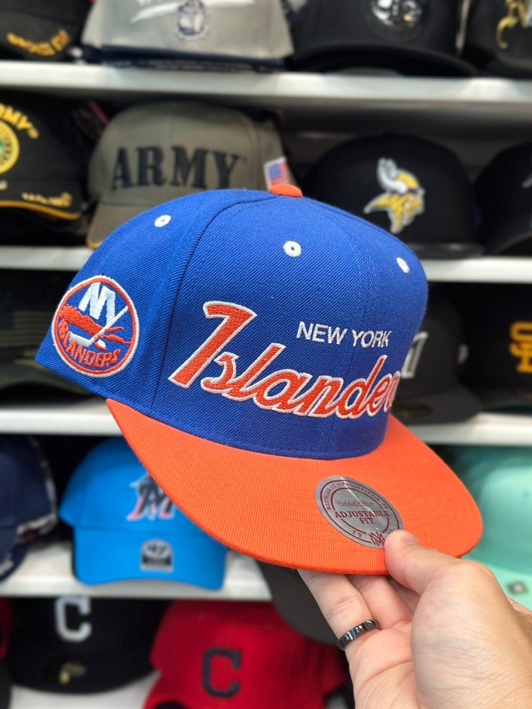 New York Islanders NHL Snapback | Mitchell & Ness Original Fit | Blue/Orange