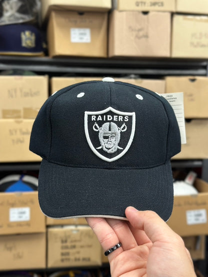 Oakland Raiders NFL Ball Cap | Vintage Reebok | Black