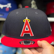 New Era Los Angeles Angels 'Retro Logo' Navy/Red 9FIFTY Snapback - Product Image