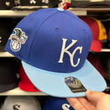 Kansas City Royals Blue/Light Blue '47 Brand Snapback