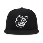 Baltimore Orioles '47 Brand Captain Adjustable Snapback - Black - Product Image