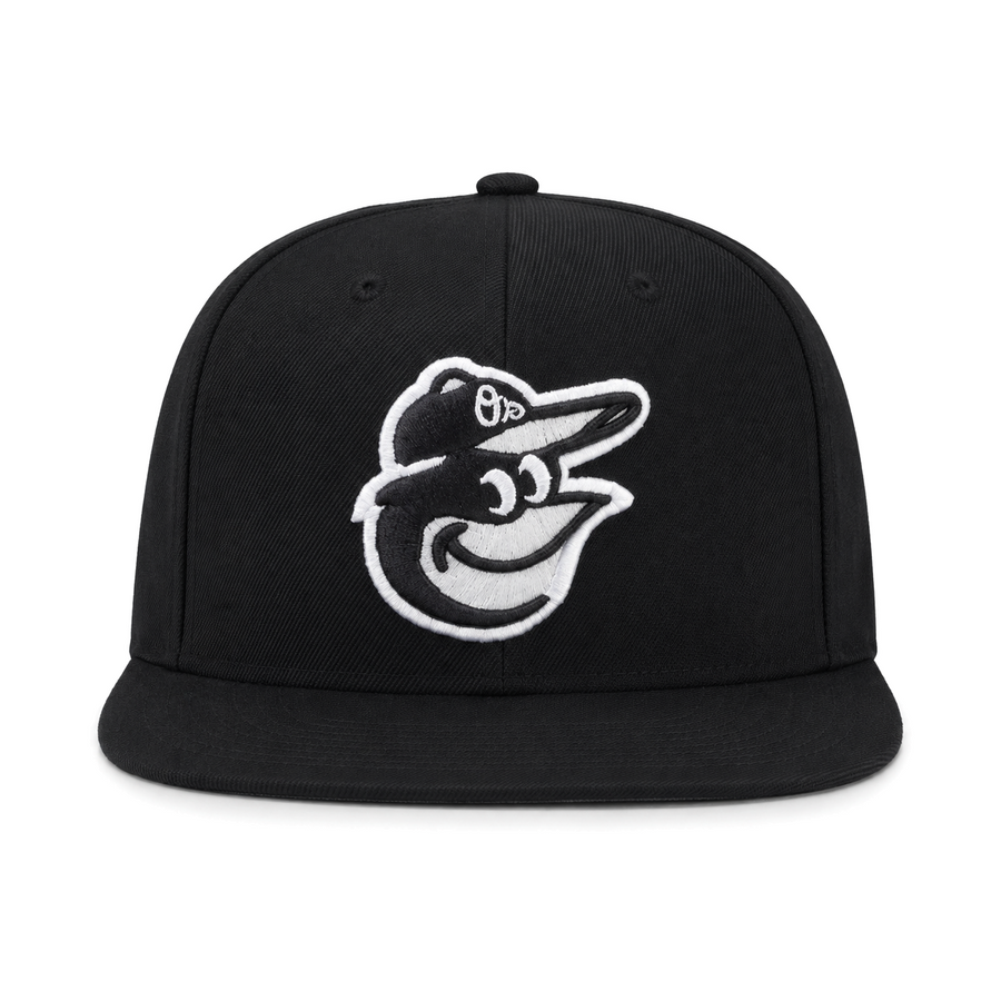 Baltimore Orioles '47 Brand Captain Adjustable Snapback - Black - Product Image