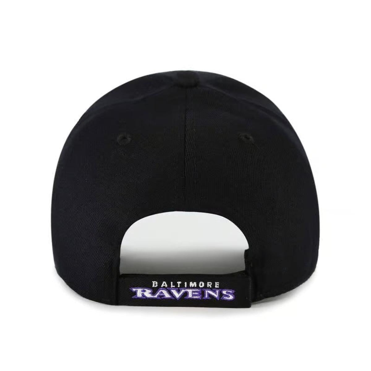 Baltimore Raven '47 Brand MVP Adjustable Baseball Cap - Black - Product Image