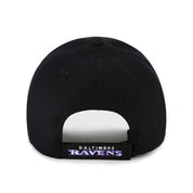 Baltimore Raven '47 Brand MVP Adjustable Baseball Cap - Black - Product Image