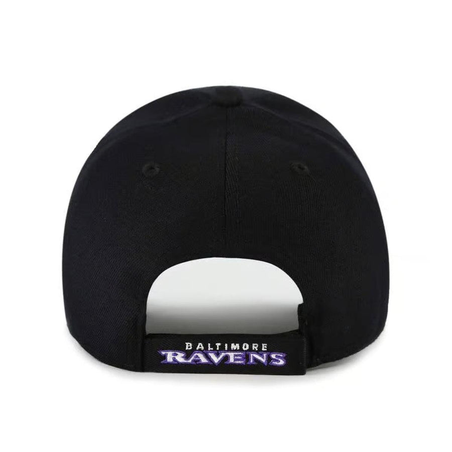 Baltimore Raven '47 Brand MVP Adjustable Baseball Cap - Black - Product Image