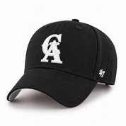 Los Angeles Angels '47 Brand MVP Adjustable Baseball Cap - Black