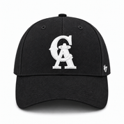 Los Angeles Angels '47 Brand MVP Adjustable Baseball Cap - Black