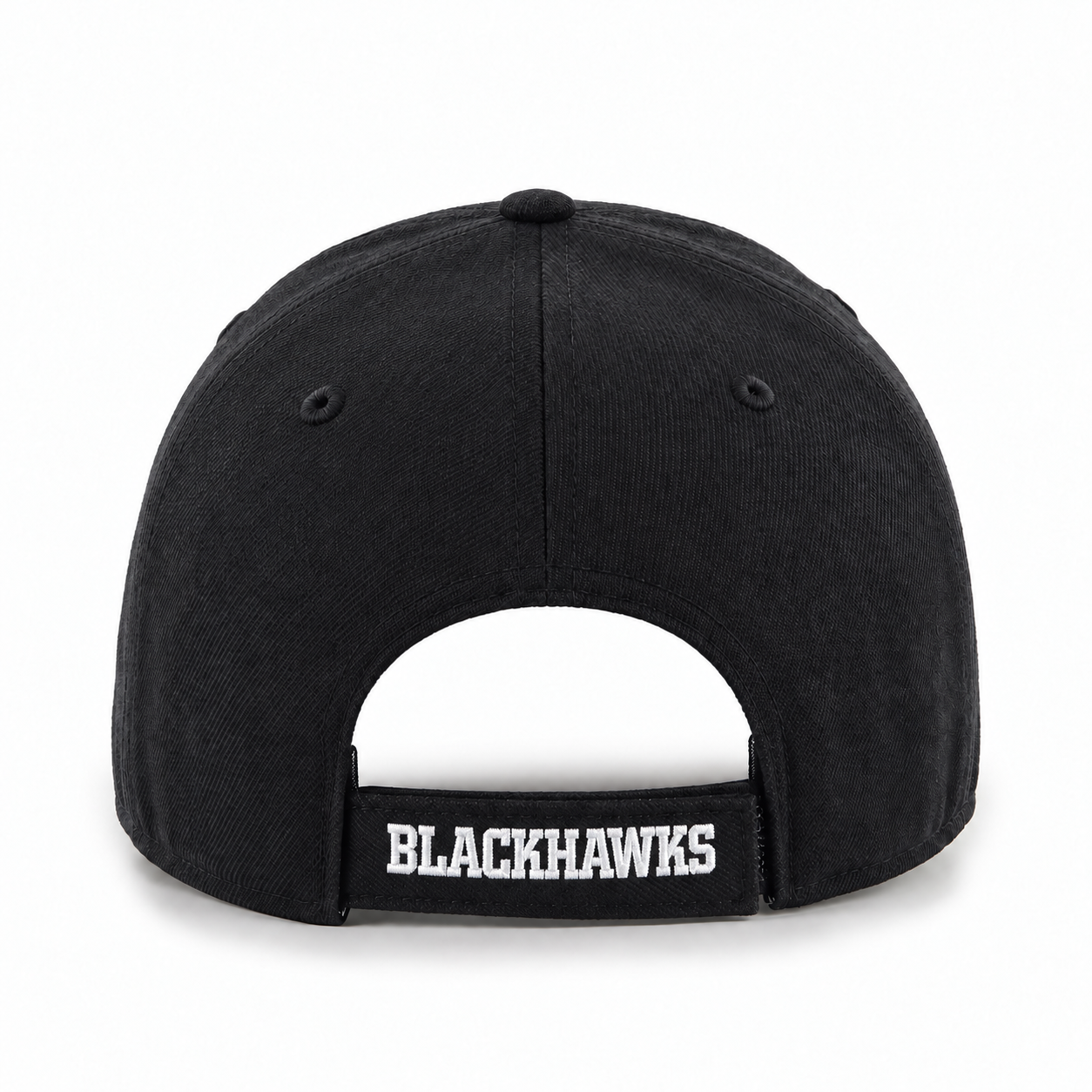 Chicago Blackhawks '47 Brand MVP Adjustable Baseball Cap - Black - Product Image