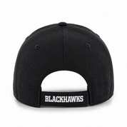 Chicago Blackhawks '47 Brand MVP Adjustable Baseball Cap - Black - Product Image