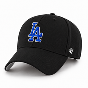 Los Angeles Dodgers '47 Brand MVP Adjustable Baseball Cap - Black