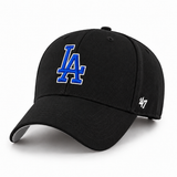Los Angeles Dodgers '47 Brand MVP Adjustable Baseball Cap - Black