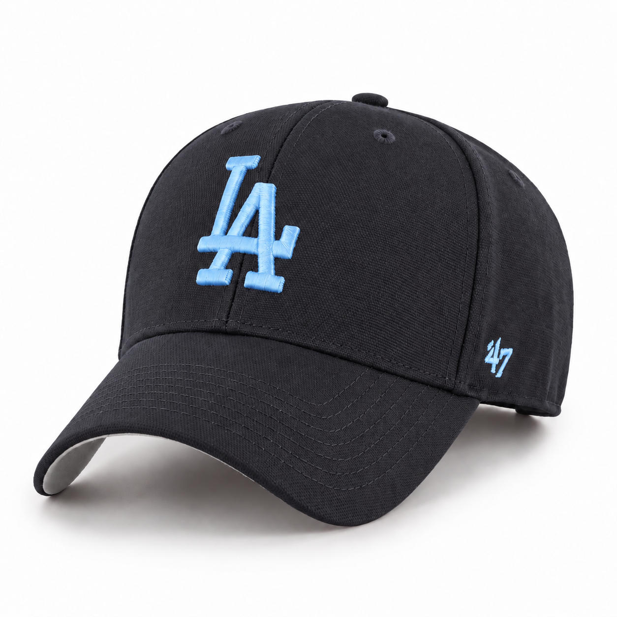 Los Angeles Dodgers '47 Brand MVP Adjustable Baseball Cap - Sea Soap Navy