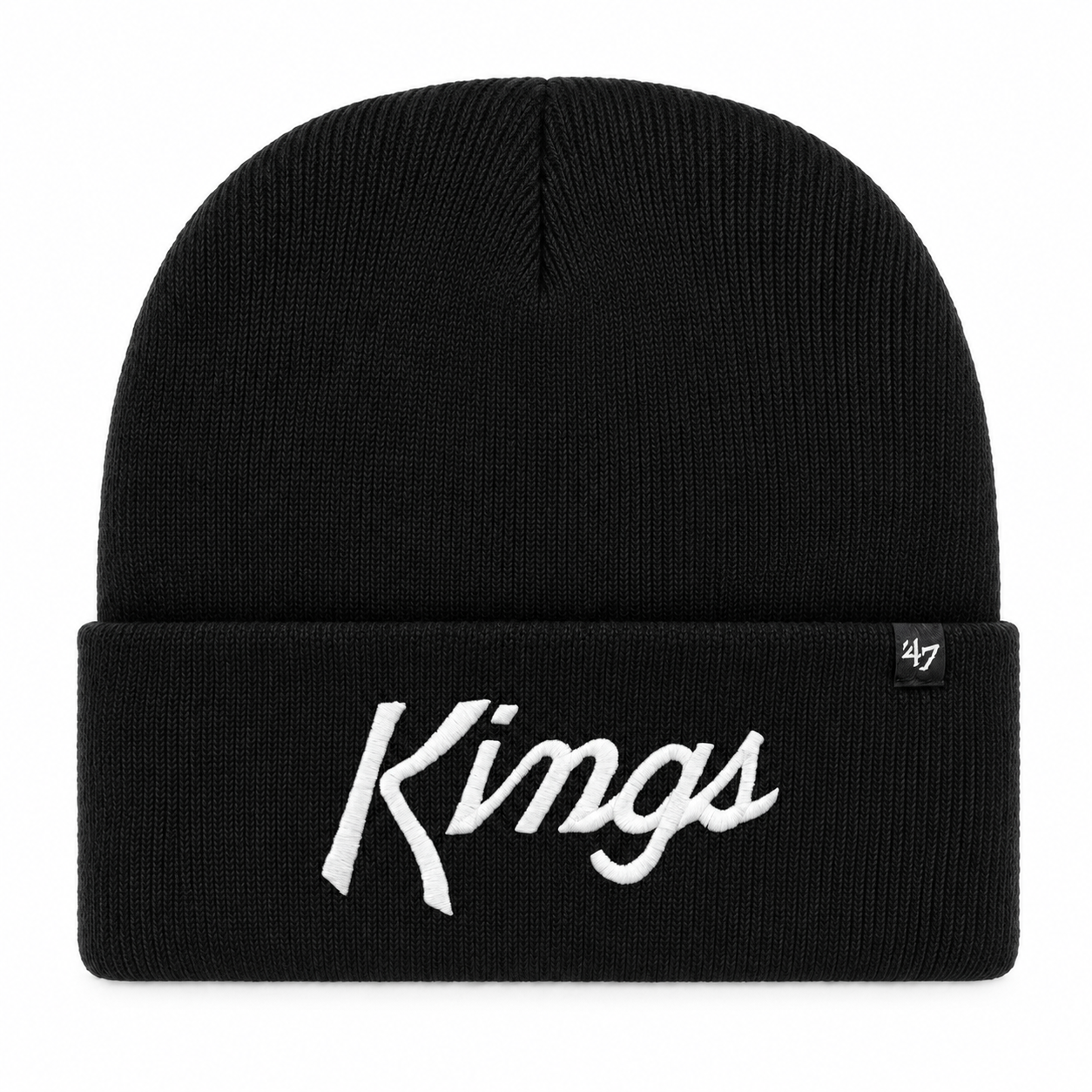 Los Angeles Kings '47 Brand Cuff Knit Beanie - Black - Product Image