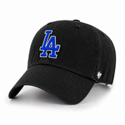 Los Angeles Dodgers '47 Brand Clean Up Adjustable Dad Cap - Black