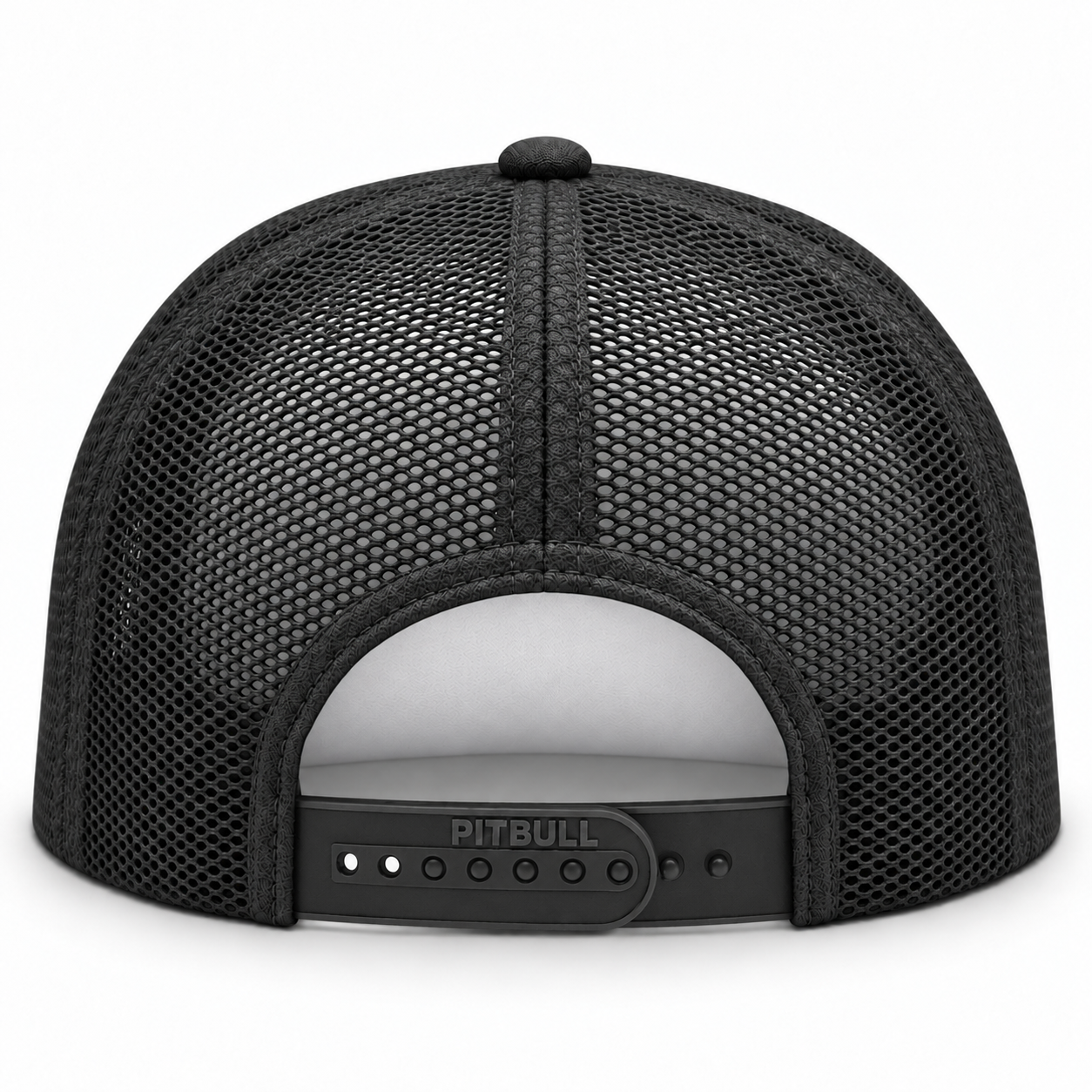 Pit Bull Cambridge PB114 Blank 5-Panel High Frame Foam Adjustable Snapback Hat - White/Black