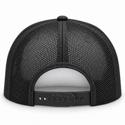 Pit Bull Cambridge PB114 Blank 5-Panel High Frame Foam Adjustable Snapback Hat - White/Black
