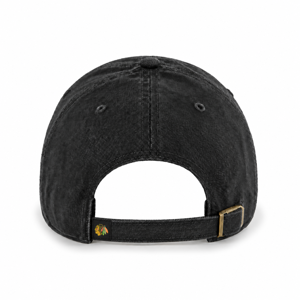 Chicago Blackhawks '47 Clean Up Adjustable Dad Cap - Black - Product Image