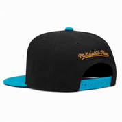 Boston Celtics '50th Anniversary' Black/Turquoise Mitchell & Ness Adjustable Original Fit Snapback - Product Image