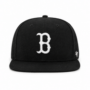 Boston Red Sox '47 Brand Captain Adjustable Snapback - Black - Product Image
