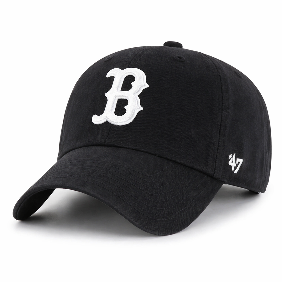 Boston Red Sox '47 Brand MVP Adjustable Baseball Cap - Black - Product Image