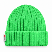 3M 40G Thinsulate Insulated Cuffed Knit Beanie - Highlighter Green - Product Image