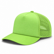 Pit Bull Cambridge PB114 Blank 5-Panel High Frame Foam Adjustable Snapback Hat - Green