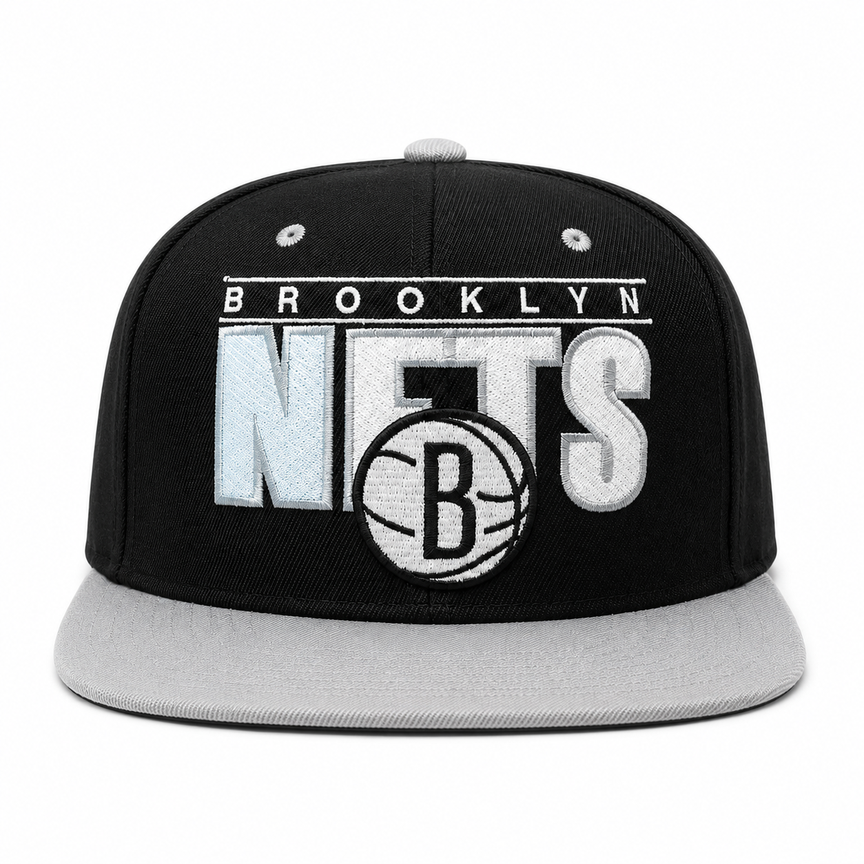 Gray Vintage Mitchell & Ness Snapback - Product Image