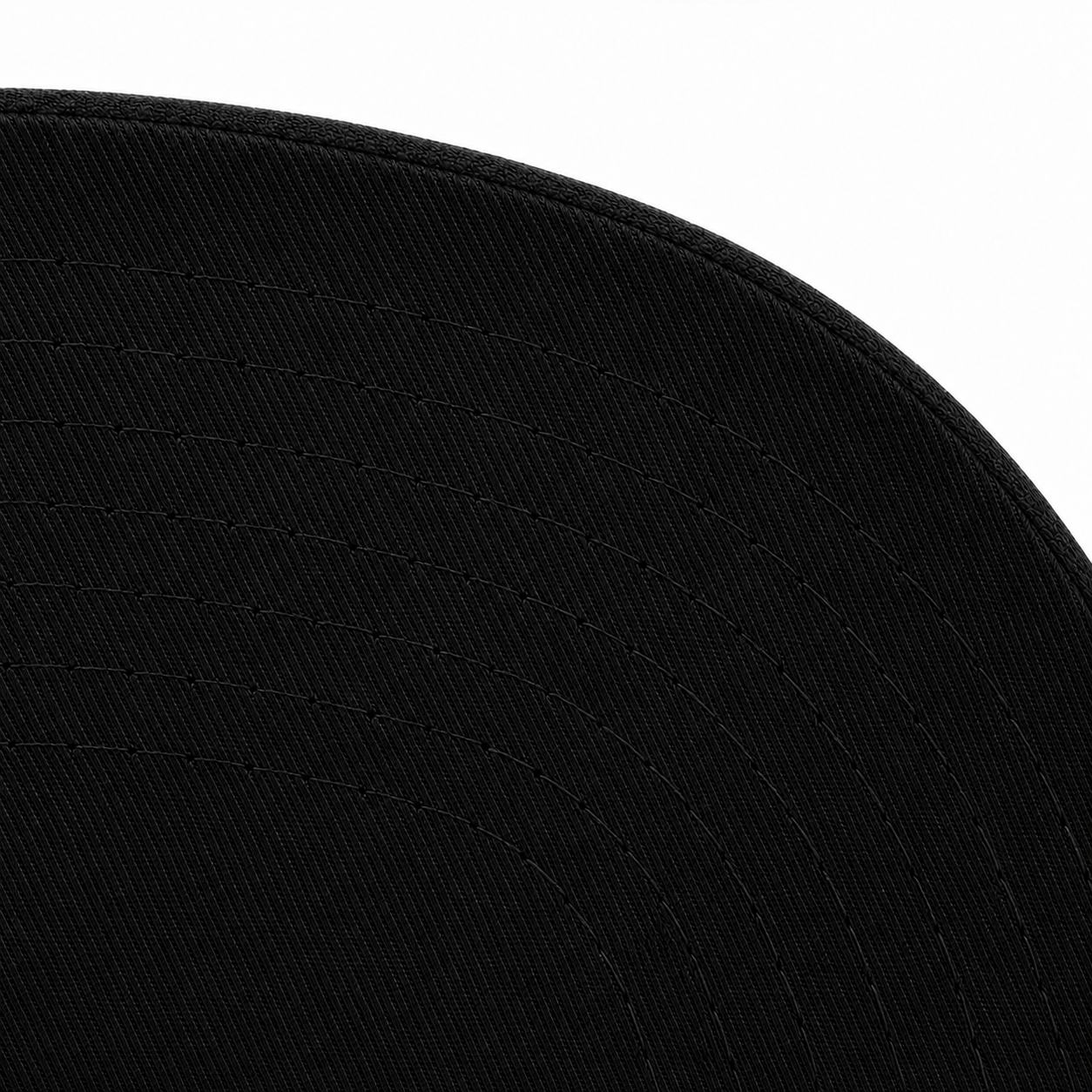 Brooklyn Nets 'Cutout Fonts' Black Mitchell & Ness OG Adjustable Snapback Hat - Product Image