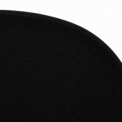 Brooklyn Nets 'Cutout Fonts' Black Mitchell & Ness OG Adjustable Snapback Hat - Product Image