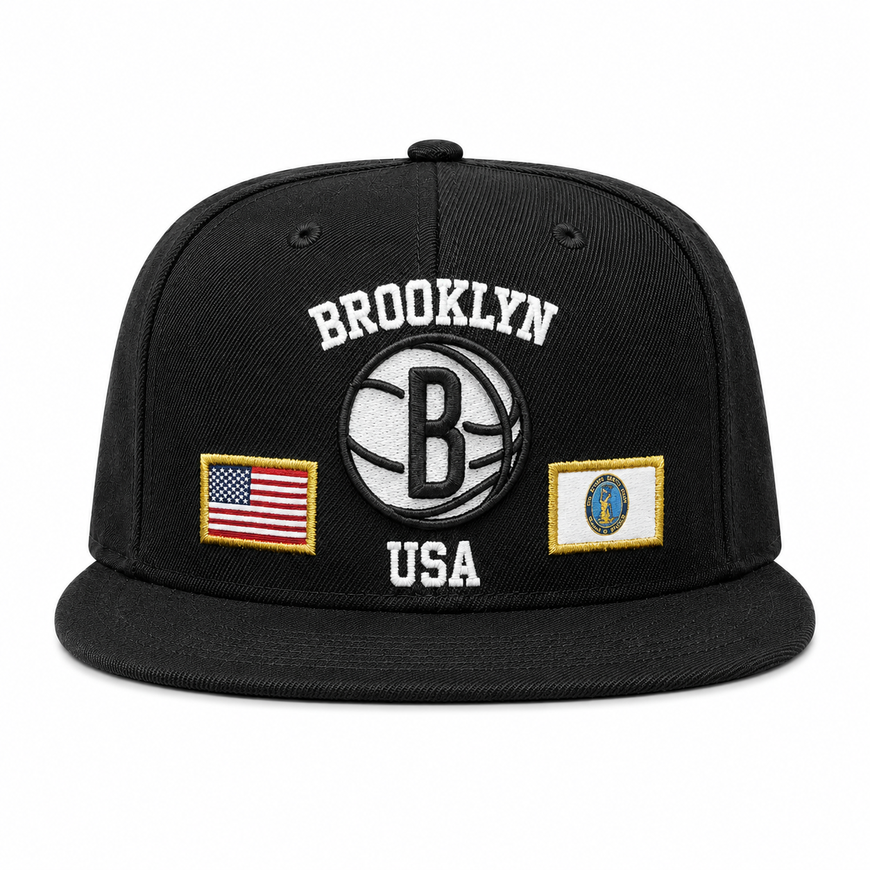 White Mitchell & Ness Snapback - Product Image