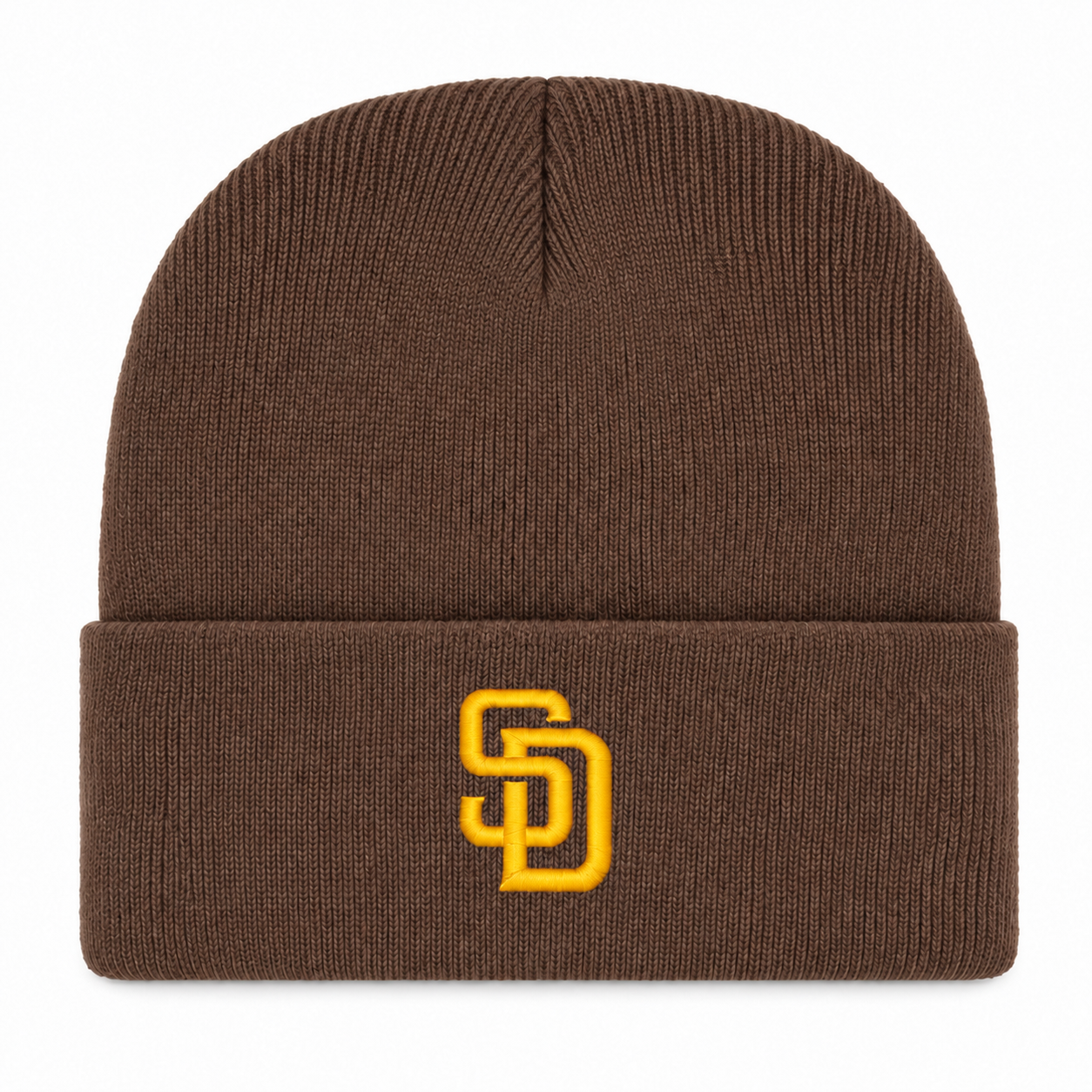 San Diego Padres '47 Brand Cuff Knit Beanie - Brown - Product Image