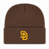 San Diego Padres '47 Brand Cuff Knit Beanie - Brown
