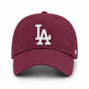 Los Angeles Dodgers '47 Brand Clean Up Adjustable Dad Cap - Maroon