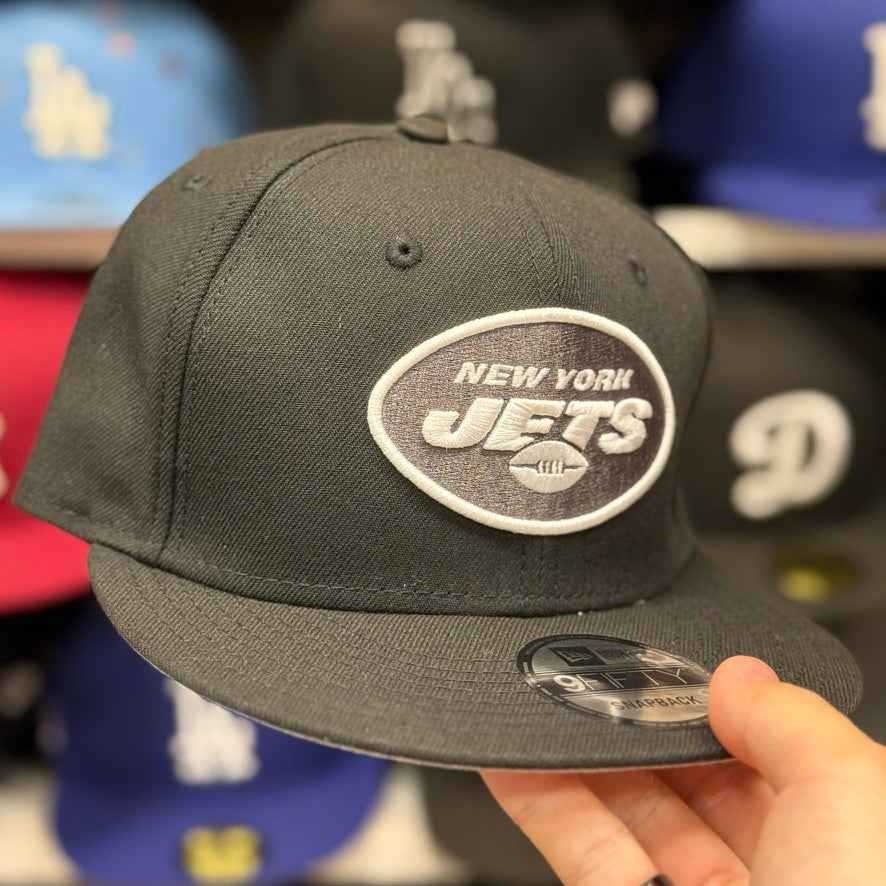 New Era New York Jets Black 9FIFTY Snapback - Product Image