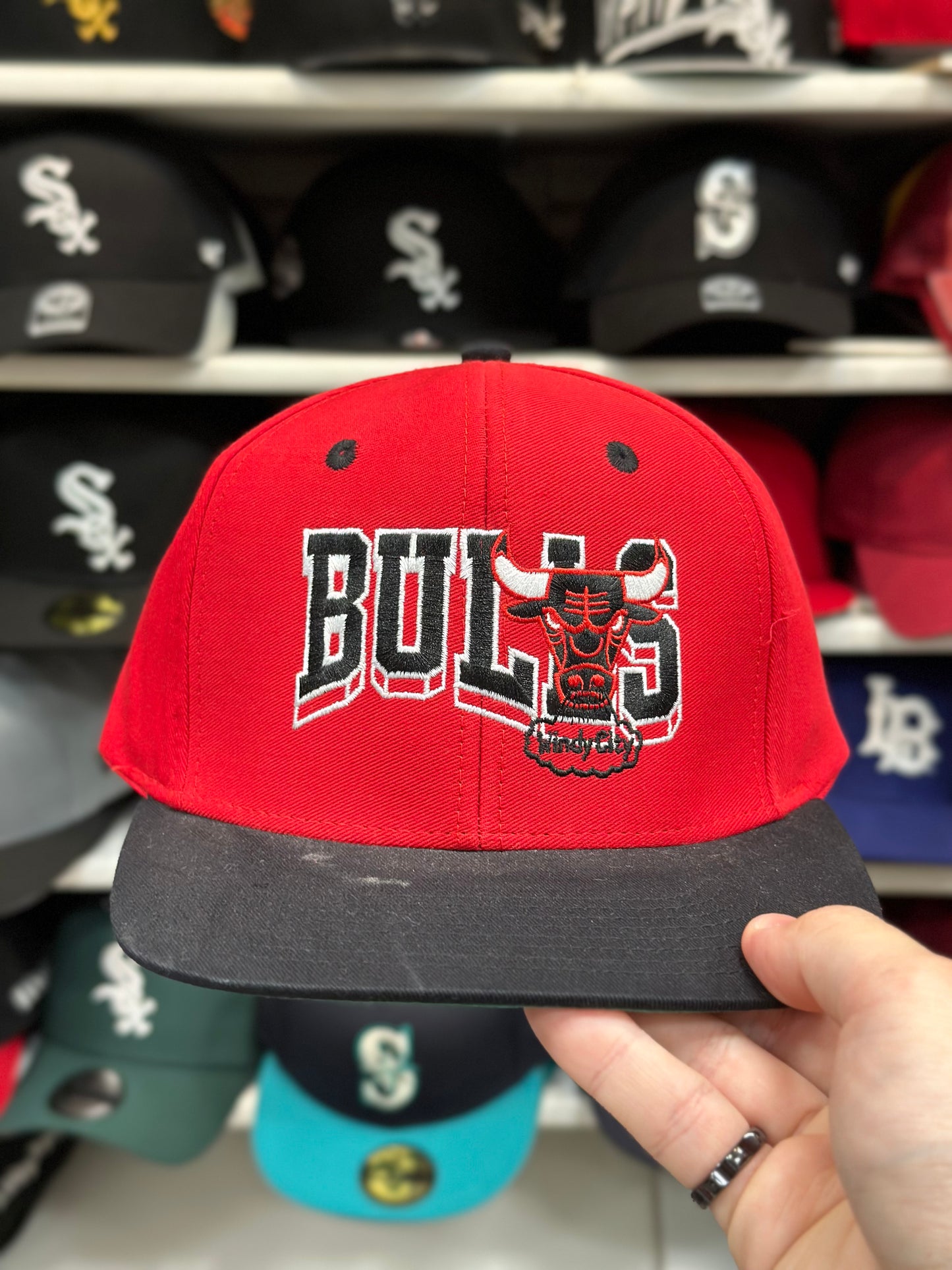 Chicago Bulls NBA Vintage Snapback | Adidas | Rare