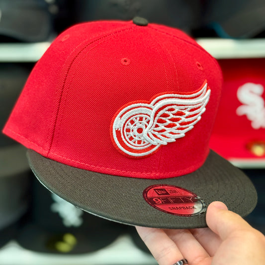 New Era Detroit Red Wings 9FIFTY Snapback Red / Black