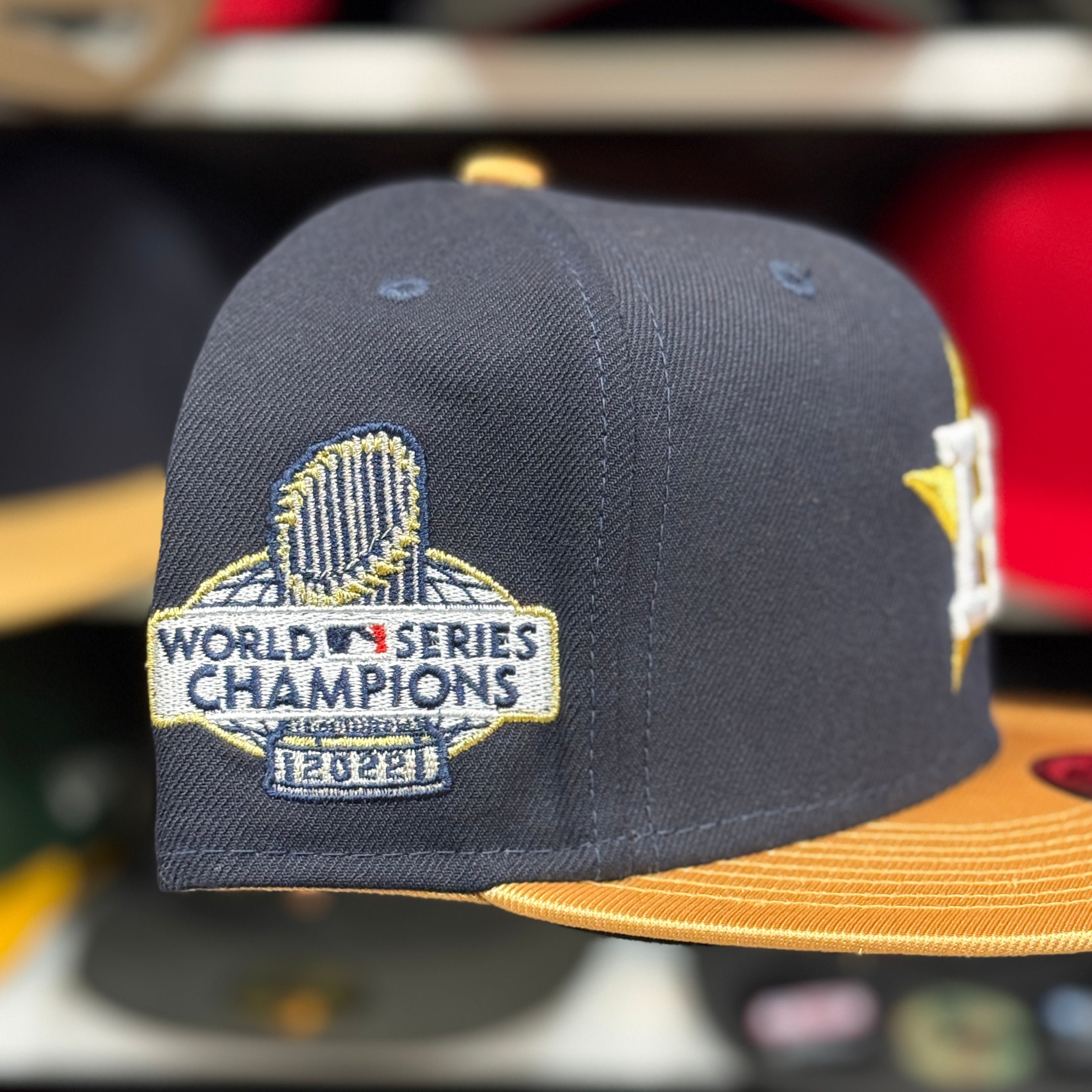 New Era Houston Astros ‘2022 World Series Champions’ Gold 9FIFTY Snapback - Product Image
