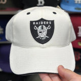 Oakland Raiders Vintage Ball Cap | White