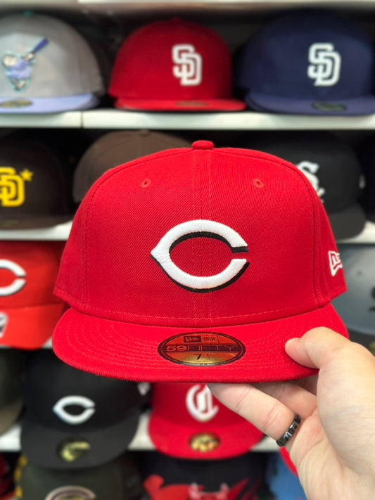 Cincinnati Reds MLB Fitted Cap | New Era 59FIFTY Sized Cap | Red